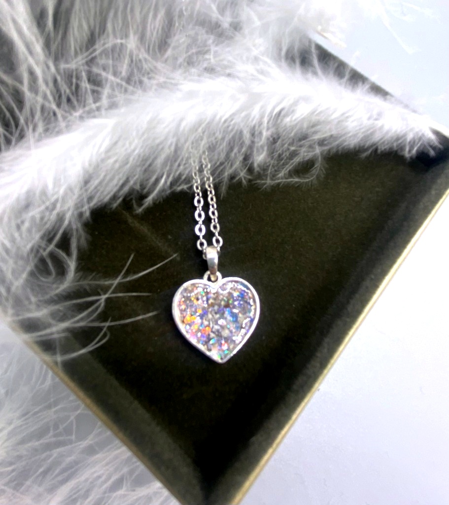 Thick Trim Heart 16mm 925 Silver Pendant